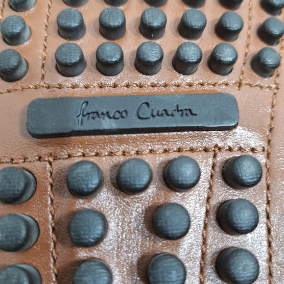 Franco Cuadra Mens Brown Python Suede Leather Driving Loafers Made in Mexico 9.5 - Picture 10 of 11